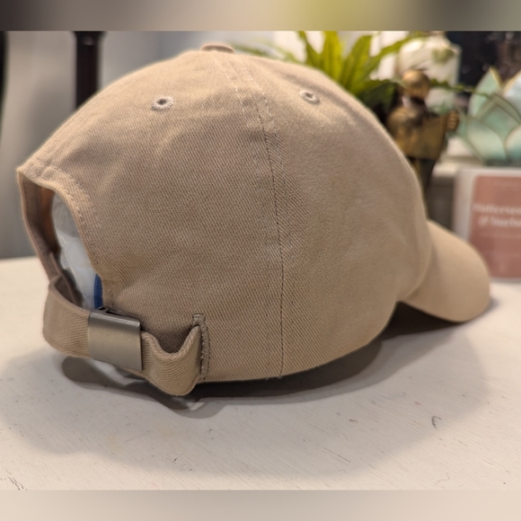 Vintage Walt Disney World Disney Parks Adjustable Hat Cap Mickey Mouse Beige - Picture 4 of 7